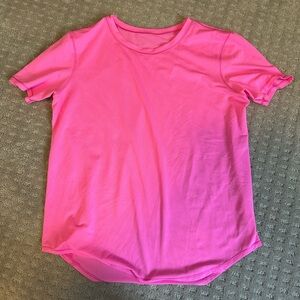 lululemon athletica Pink Short Sleeve Tee